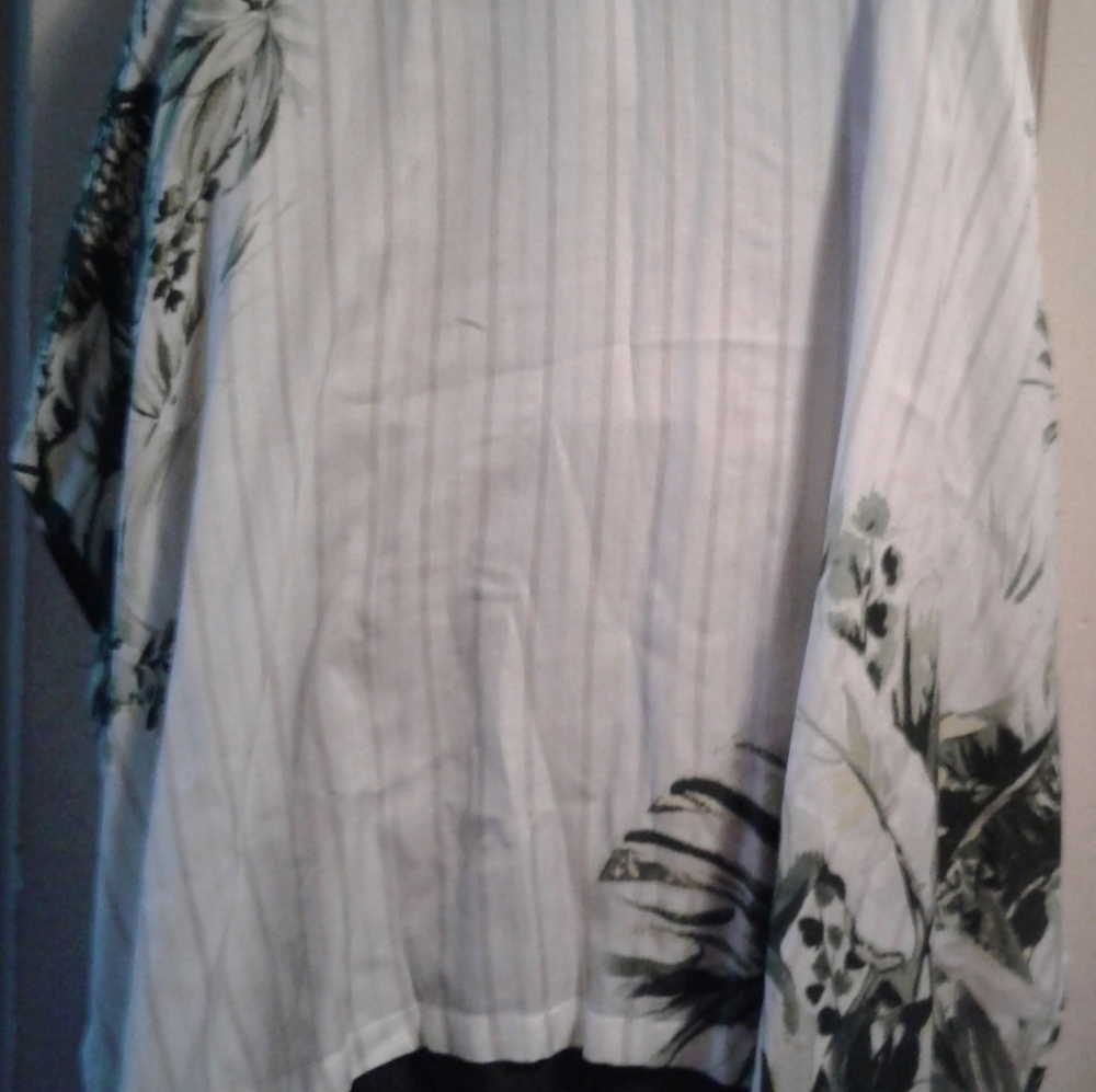 Parrot-print print Ruana wrap - Picture 6 of 6
